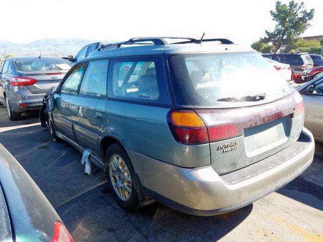 4S3BH806X37620855 - 2003 SUBARU LEGACY OUTBACK H6 3.0 LL BEAN  photo 3