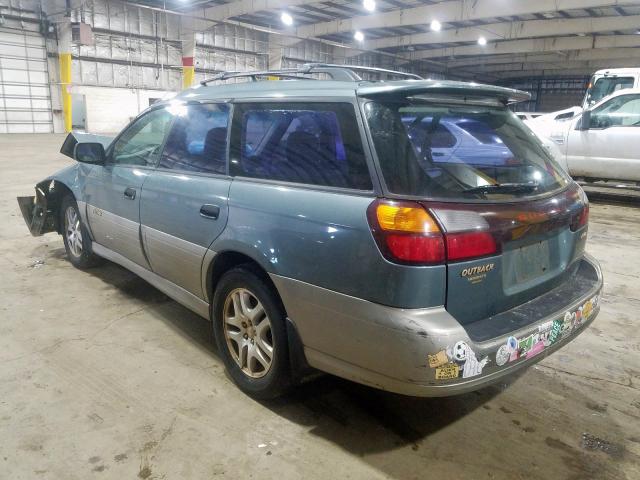 4S3BH675617668514 - 2001 SUBARU LEGACY OUTBACK AWP  照片 3