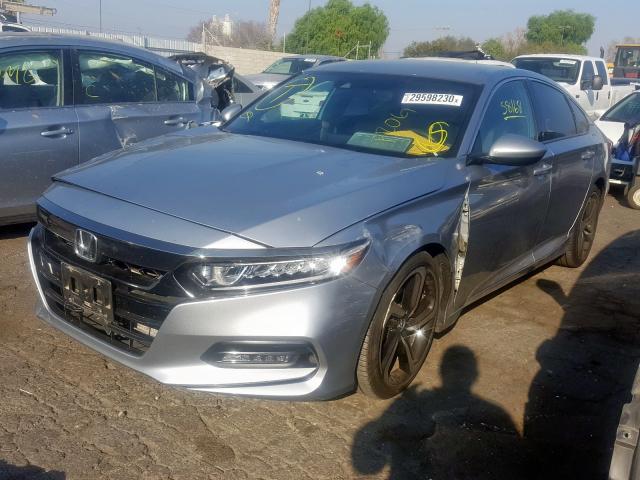 1HGCV1F37JA155566 - 2018 HONDA ACCORD SPORT  photo 2