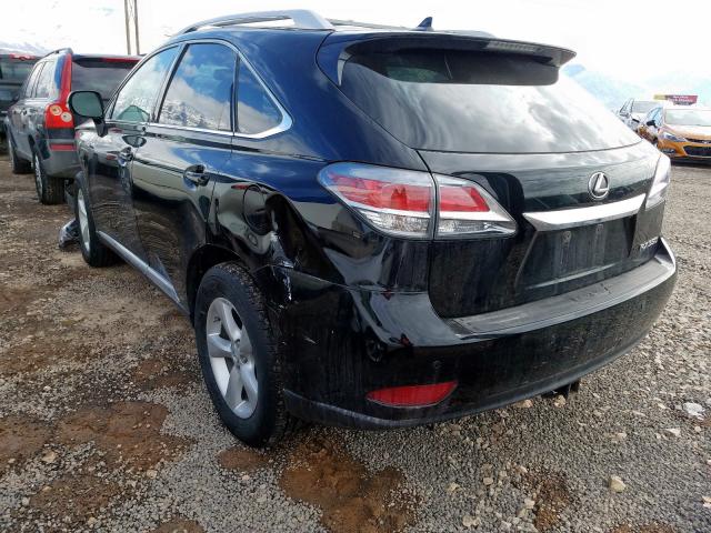 2T2BK1BA1DC171586 - 2013 LEXUS RX 350 BASE  photo 3