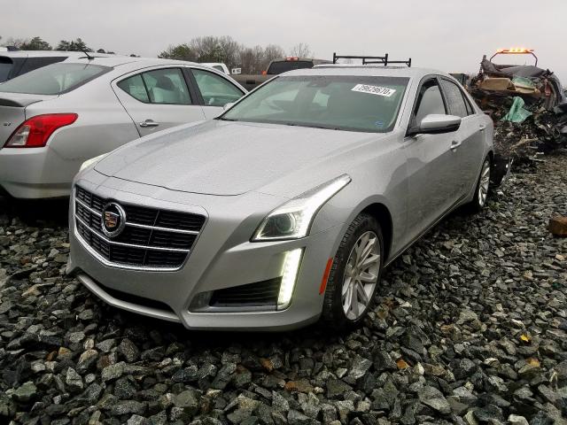 1G6AR5SX0E0128427 - 2014 CADILLAC CTS LUXURY COLLECTION  photo 2