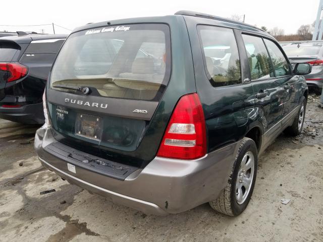 JF1SG65624H727092 - 2004 SUBARU FORESTER 2.5XS  фото 4