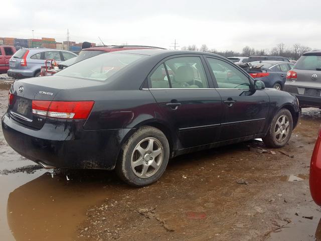 5NPEU46FX6H098513 - 2006 HYUNDAI SONATA GLS  photo 4