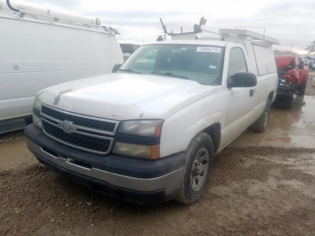 1GCEC14X57Z148063 - 2007 CHEVROLET SILVERADO C1500 CLASSIC  photo 2