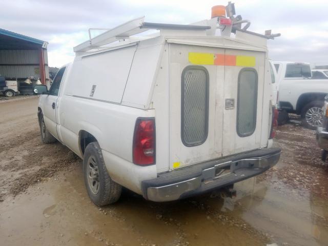 1GCEC14X57Z148063 - 2007 CHEVROLET SILVERADO C1500 CLASSIC  photo 3