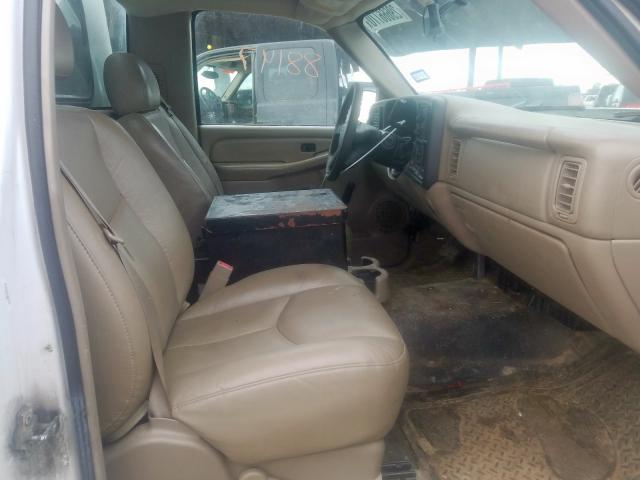 1GCEC14X57Z148063 - 2007 CHEVROLET SILVERADO C1500 CLASSIC  photo 5