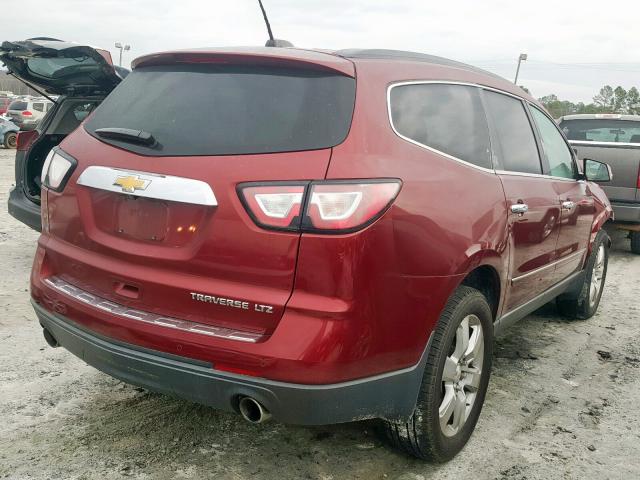 1GNKRJKD5GJ324948 - 2016 CHEVROLET TRAVERSE LTZ  photo 4