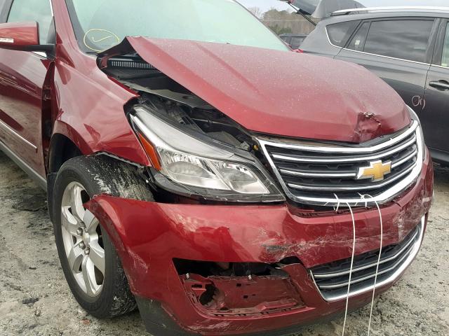 1GNKRJKD5GJ324948 - 2016 CHEVROLET TRAVERSE LTZ  photo 9