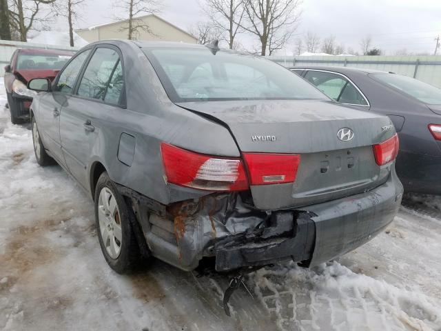 5NPET46C99H527573 - 2009 HYUNDAI SONATA GLS  photo 3