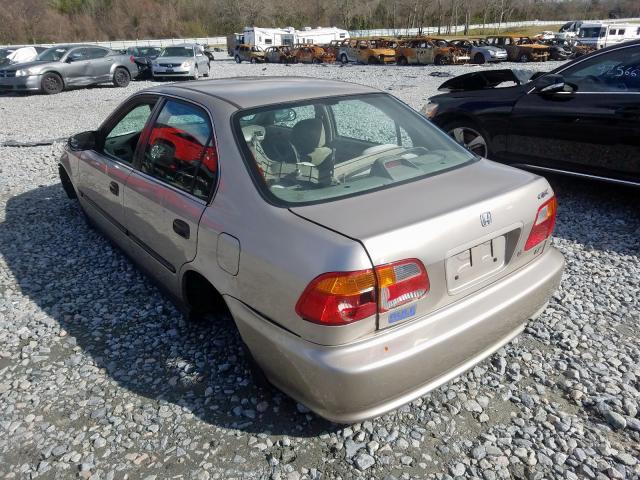 1HGEJ6578YL057568 - 2000 HONDA CIVIC LX  photo 3