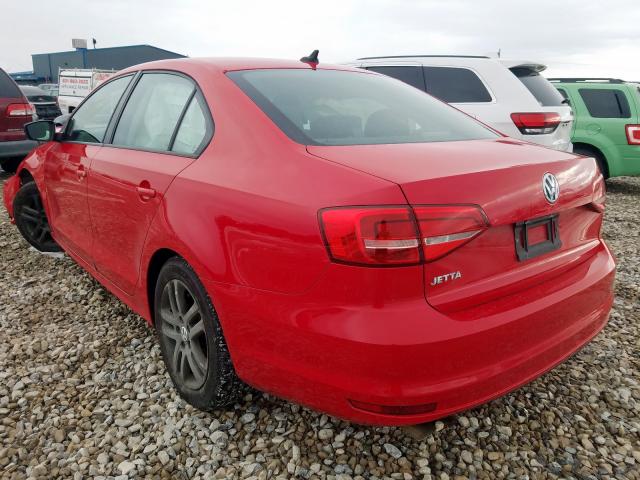 3VW1K7AJ8FM231228 - 2015 VOLKSWAGEN JETTA BASE  photo 3