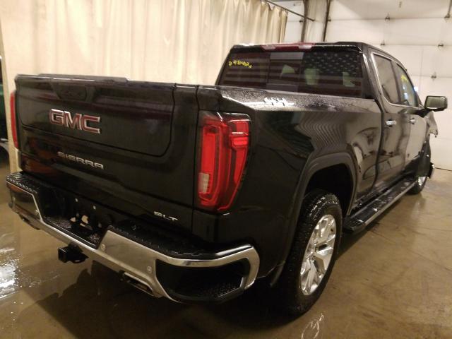 1GTU9DEL7LZ346614 - 2020 GMC SIERRA K1500 SLT BLACK photo 4