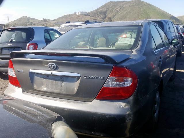 4T1BE32K73U727199 - 2003 TOYOTA CAMRY LE  photo 4