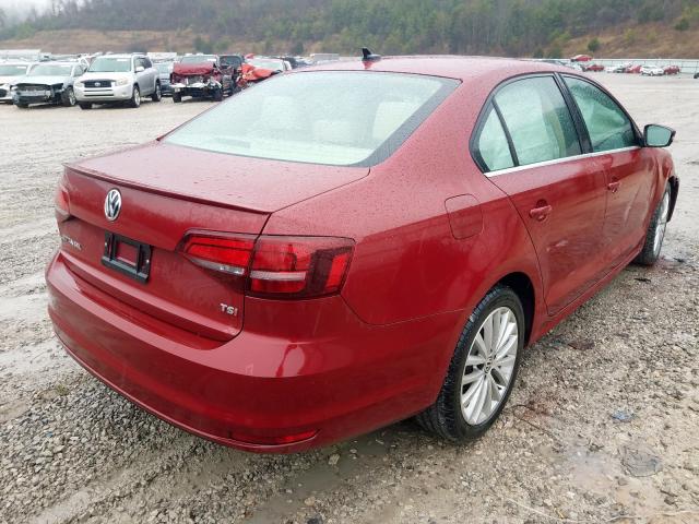 3VWL17AJ4GM213788 - 2016 VOLKSWAGEN JETTA SEL  photo 4