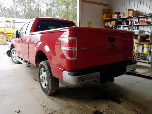 1FTEX1EM7EKE26427 - 2014 FORD F150 SUPER CAB  photo 3