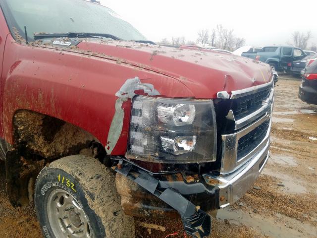 1GCHK24667E593559 - 2007 CHEVROLET SILVERADO K2500 HEAVY DUTY  photo 9