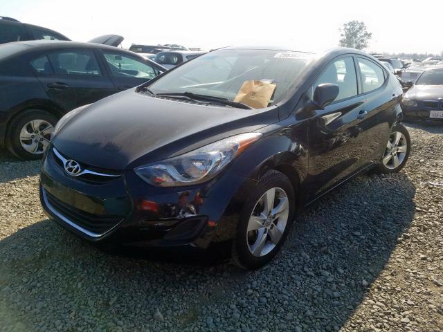 KMHDH4AE4DU824914 - 2013 HYUNDAI ELANTRA GLS  photo 2