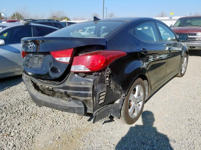 KMHDH4AE4DU824914 - 2013 HYUNDAI ELANTRA GLS  photo 4