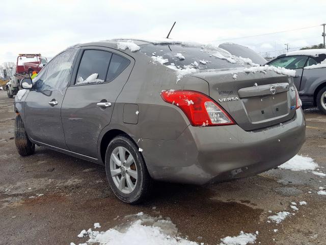 3N1CN7AP4CL814407 - 2012 NISSAN VERSA S  photo 3