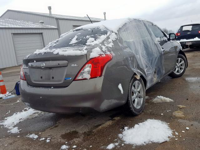 3N1CN7AP4CL814407 - 2012 NISSAN VERSA S  photo 4