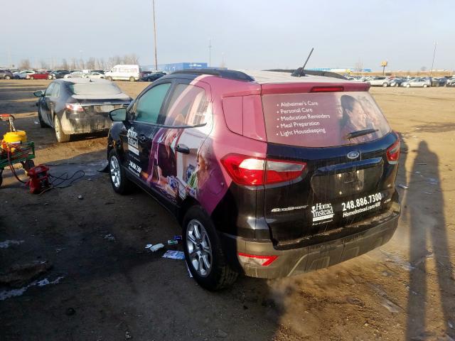 MAJ6P1UL3JC186123 - 2018 FORD ECOSPORT SE  photo 3