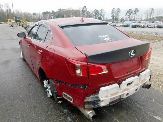 JTHBF5C20C5158961 - 2012 LEXUS IS 250  photo 3