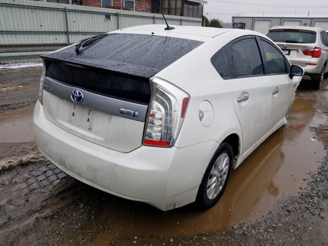 JTDKN3DP4D3040718 - 2013 TOYOTA PRIUS PLUG-IN  photo 4