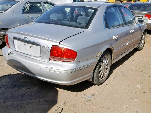 KMHWF35H74A937500 - 2004 HYUNDAI SONATA GLS  photo 4