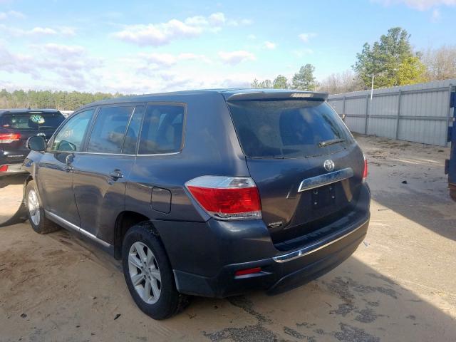 5TDZA3EH3DS041083 - 2013 TOYOTA HIGHLANDER BASE  صورة 3