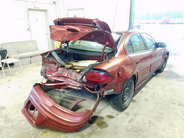 1G2NF52F82C310048 - 2002 PONTIAC GRAND AM SE1  photo 4