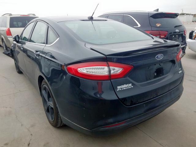 3FA6P0HD9GR132879 - 2016 FORD FUSION SE  photo 3