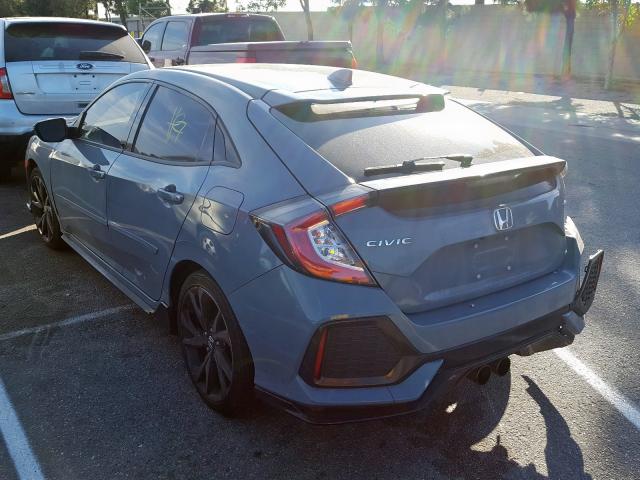 SHHFK7H47JU416665 - 2018 HONDA CIVIC SPORT  photo 3