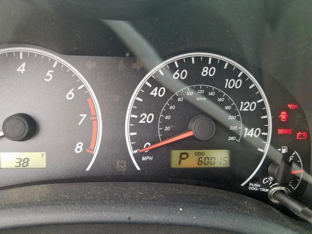 5YFBU4EE7CP013508 - 2012 TOYOTA COROLLA BASE  照片 8