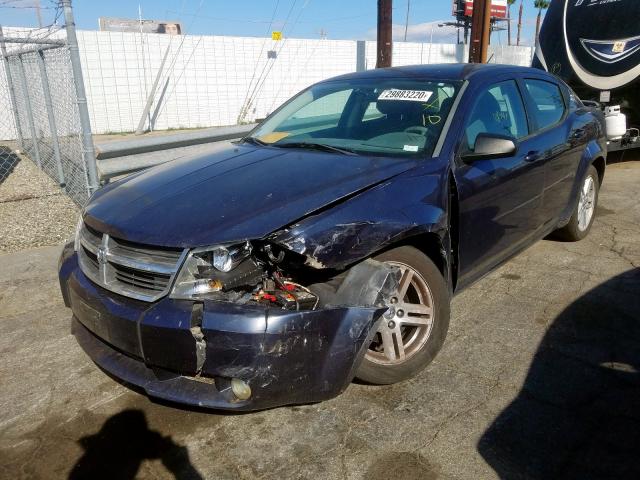 1B3LC56K98N687926 - 2008 DODGE AVENGER SXT  photo 2