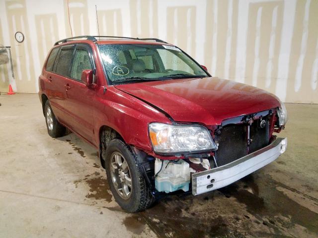 JTEDP21A940008440 - 2004 TOYOTA HIGHLANDER BASE  photo 1