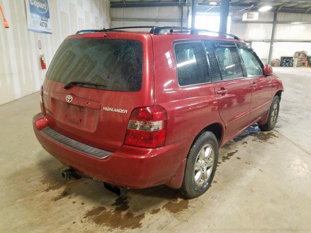 JTEDP21A940008440 - 2004 TOYOTA HIGHLANDER BASE  фото 4