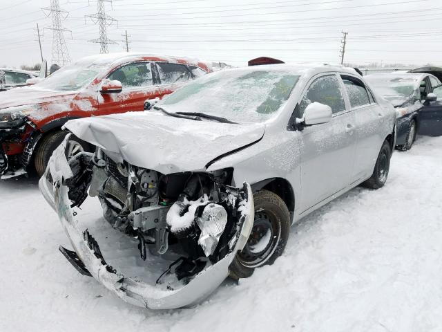 1NXBU4EEXAZ342666 - 2010 TOYOTA COROLLA BASE  photo 2