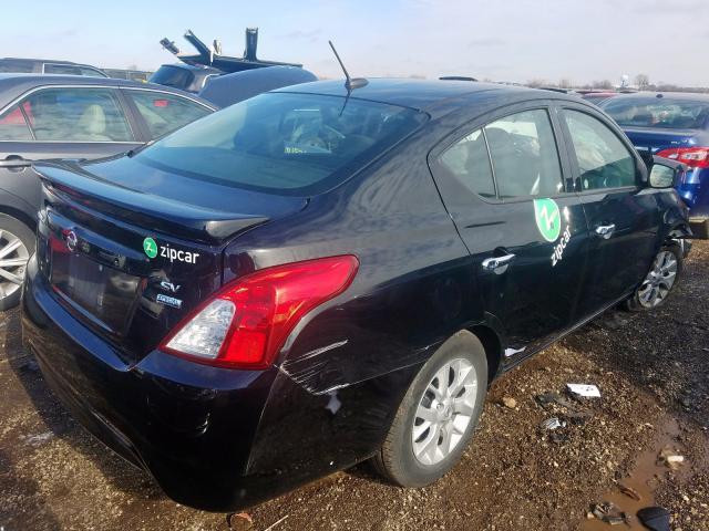 3N1CN7AP6JL871415 - 2018 NISSAN VERSA S  photo 4