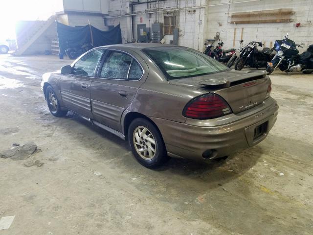 1G2NF52T91M635774 - 2001 PONTIAC GRAND AM SE1  photo 3