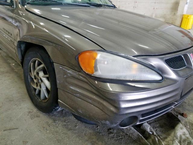 1G2NF52T91M635774 - 2001 PONTIAC GRAND AM SE1  photo 9