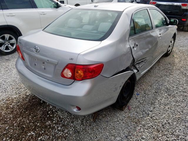 1NXBU40E69Z046384 - 2009 TOYOTA COROLLA BASE  photo 4