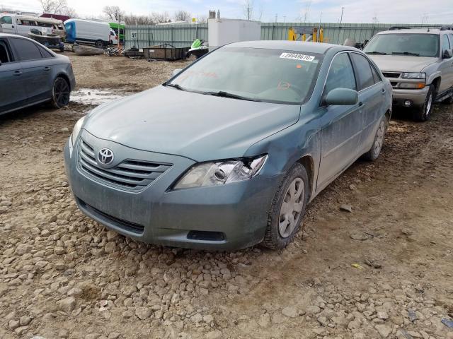 4T1BE46K37U550916 - 2007 TOYOTA CAMRY CE  photo 2