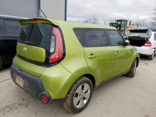 KNDJN2A28E7728911 - 2014 KIA SOUL  photo 4