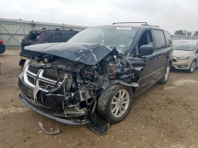 2C4RDGCG7ER328459 - 2014 DODGE GRAND CARAVAN SXT  photo 2