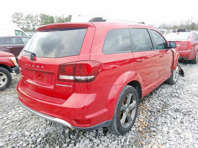 3C4PDCGG6FT587193 - 2015 DODGE JOURNEY CROSSROAD  photo 4