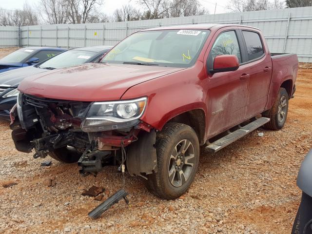 1GCGTDEN9H1238307 - 2017 CHEVROLET COLORADO Z71  photo 2