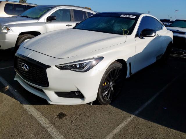 JN1EV7EL3HM554207 - 2017 INFINITI Q60 PREMIUM  photo 2