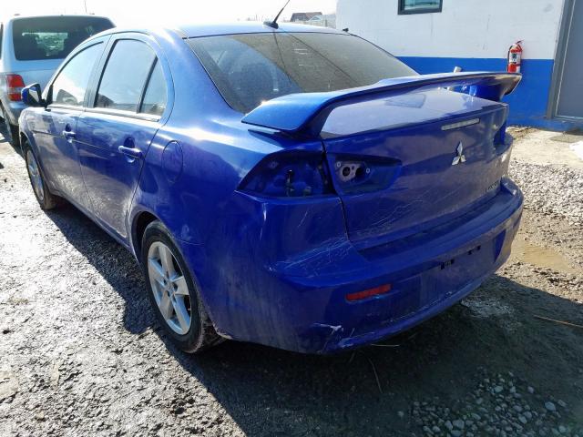 JA3AU26U18U016631 - 2008 MITSUBISHI LANCER ES  photo 3