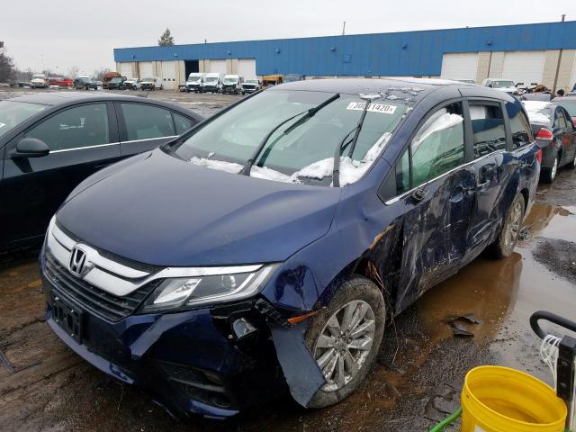 5FNRL6H27KB040250 - 2019 HONDA ODYSSEY LX  photo 2