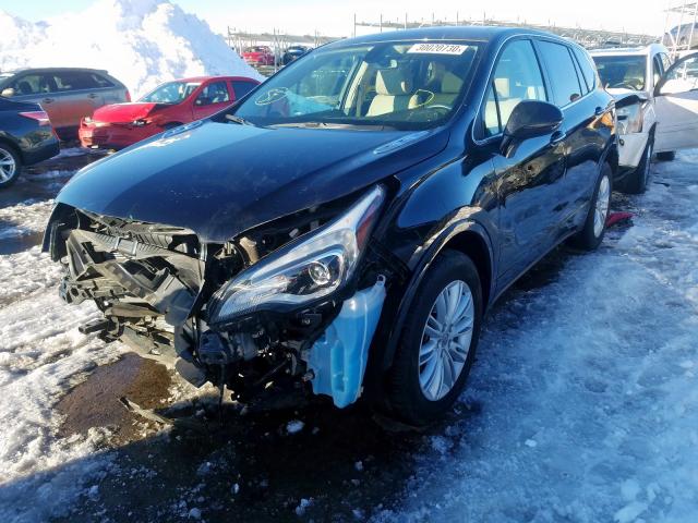 LRBFXCSA2JD009708 - 2018 BUICK ENVISION PREFERRED  photo 2